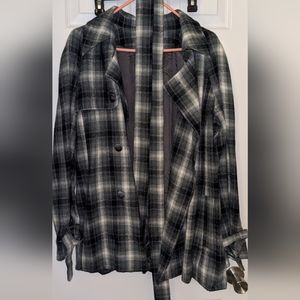 Women's Plaid Coat
